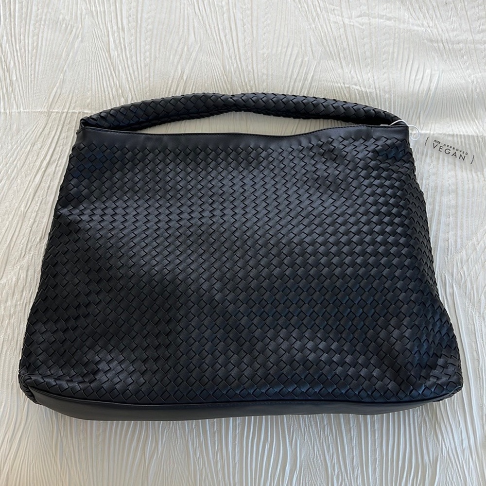 Woven Large Hobo Bag